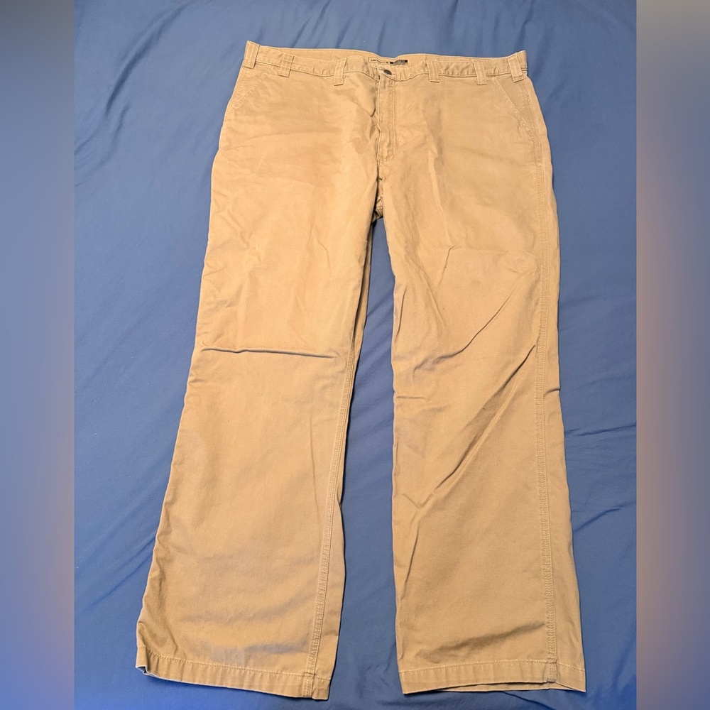46x32 Carhartt Men's Khaki Pants